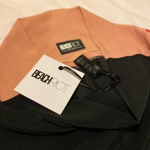 Beach Riot Color Block Rib Legging NWT - Picture 6 of 6